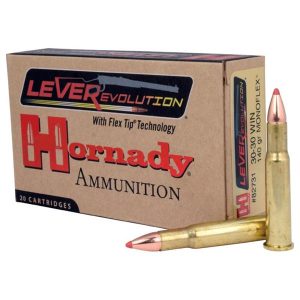 Hornady LEVERevolution Rifle Ammunition .30-30 Win 140 gr MonoFlex 2460 fps - 20/box