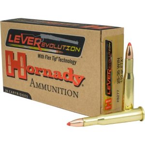 Hornady Leverevolution Rifle Ammunition .25-35 Win 110 gr FTX 2425 fps 20/ct