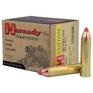 Hornady LEVERevolution Handgun Ammunition .460 S&W 200 gr FTX 2200 fps 20/box