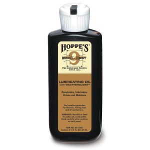 Hoppe's Bench Rest 9 Lubricating Oil with Weatherguard - 2-1/4 oz Squeeze Bottle
