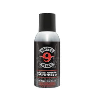 HOPPE'S BLACK LUBE AEROSOL BLACK 4OZ WITH STRAW CAN