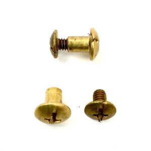 Hunter Leather Brass Sling Screw & Post