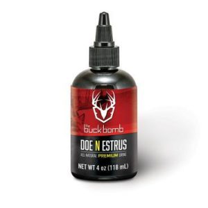 Buck Bomb Doe ?N Estrus Liquid 4 oz with 4 Wicks