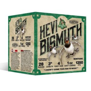 HEVI-Shot HEVI-Bismuth Shotshells 28ga 3" 1oz 1325 fps #3 1350 fps 25/ct
