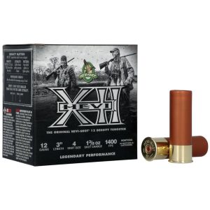 HEVI-Shot Hevi-XII Upland Shotshell 12 ga 3" 1-3/8 oz 1400 fps 4 25/rd