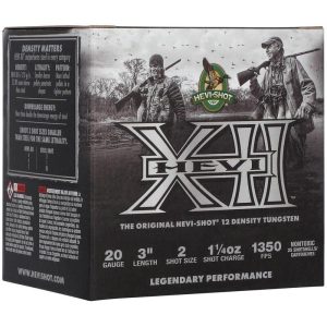 HEVI-Shot HEVI-XII Shotshells 20ga 3" 1-1/4oz 1350 fps #2 25/ct
