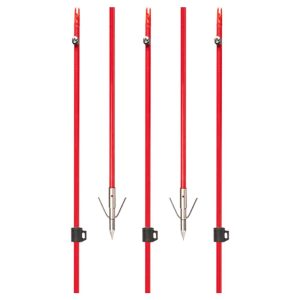 Cajun Bowfishing Fiberglass Arrow with Piranha Point XT