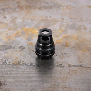 SilencerCo ASR Single Port Muzzle Brake 1/2x28 9mm Luger