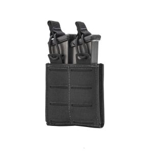 TacShield RZR Molle Double Pistol Magazine Pouch Black
