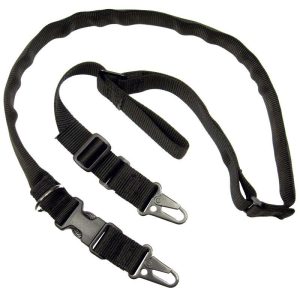 TacShield Warrior 2n1 Sling with HK Snap Hook 1.25" Black