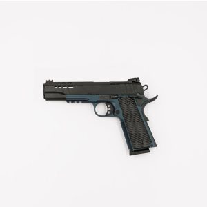 GLFA 1911 Handgun .45 ACP 8rd Magazines (2) 5" Barrel Black Slide Blue Titanium