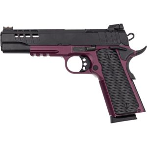 GLFA 1911 Gov't Handgun .45 ACP 8rd Magazines (2) 5" Barrel Black Cherry Optic Cut
