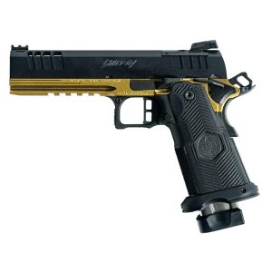GLFA 1911DS Synergy Handgun 9mm Luger 20rd Magazine 5" Barrel Black Gold