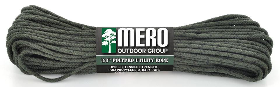 Mero 3/8" Polypro Utility Rope 50 ft. Camouflage