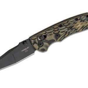 Hogue Deka ABLE Lock Folding Knife 3-1/4" Wharncliffe Blade Black Cerakote Finish G-Mascus Green