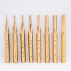 Grace USA Gun Care Brass Pin Punch Set