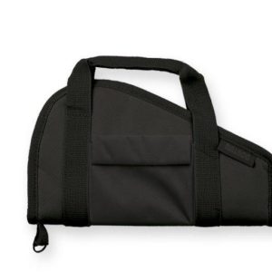 Bulldog Black Pistol Rug - Small w/ Accessory Pocket