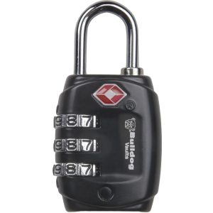 Bulldog Case TSA Lock with Steel Shackle