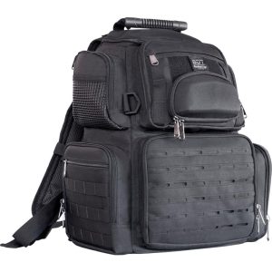 Bulldog Medium Tactical Range Handgun Backpack Black
