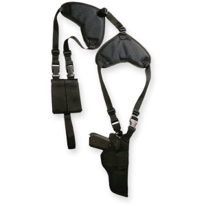 Bulldog Deluxe Shoulder Holster for Sub Compact Auto 2" - 3" Barrels Black Ambi