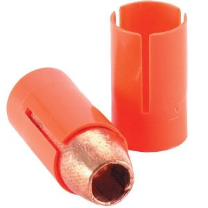 Knight Muzzleloading Red Hot Muzzleloader Bullets .50 cal 250 gr Orange EZ Load Sabot 20/ct