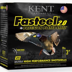 Kent Fasteel 2.0 Shotshells 20 ga 3" 7/8oz 1550 fps #4 25/ct