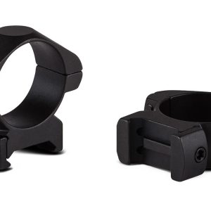 Konus 2-Piece Steel Riflescope Rings 1" Medium - Matte Black