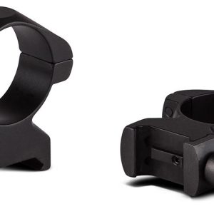 Konus 2-Piece Steel Riflescope Rings With Quick Release Lever 30mm High - Matte Black