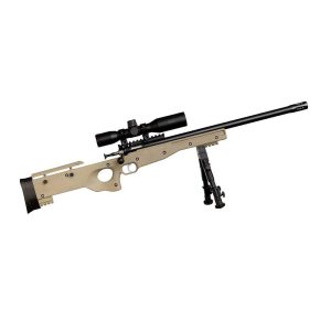 Crickett Precision Rifle Package .22LR Single Shot 16.1" Barrel FDE with Bipod Scope Rail