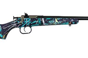Keystone Crickett Rifle .22 LR Single Shot 16.125" Blued Barrel Synthetic Stock Serenity