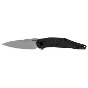 Kershaw Lightyear Spring Assisted Folding Knife 3-1/2" Spearpoint Blade Black