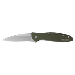 Kershaw Leek Folding Knife 3" Drop Point Blade Olive