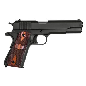 1911A1 GI SPECS MATTE BLK FINISH 9MM 5IN BBL W/WOOD GRIPS