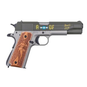Auto-Ordnance Limited Edition "Memphis Belle" 1911 Handgun .45 Auto 7rd Magazine(1) 5'' Barrel Custom Wood Grips