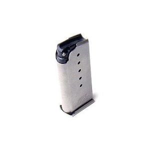 Kahr Arms MK620 Handgun Magazine Stainless with Flush Metal Base Fits Kahr Models PM/CM/MK 9mm Luger 6/rd