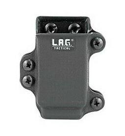 L.A.G. Tactical Single Pistol Magazine Carrier for Most Double Stack 45/10 Magazines