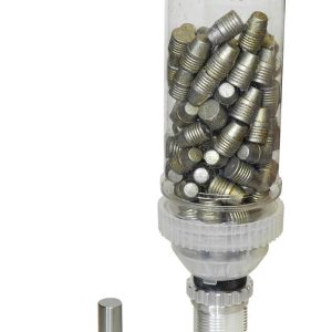 Lee Bullet Bottle Adapter - Holds 100 .45 ACP Cast Lead Bullets