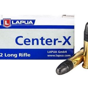 Lapua Center-X .22 LR 40 gr Center-X LRN Rimfire Ammo - 50/box
