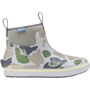 LaCrosse Alpha Deck Boot 6'' Seagrass Duck Camo Women's Size 10M