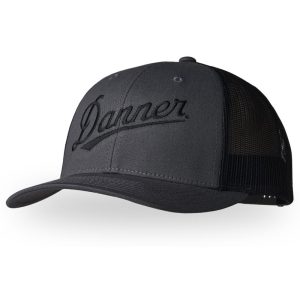 Danner Embroidered Trucker Hat Black