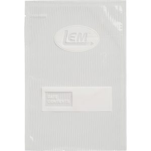 LEM Products MaxVac Quart Vacuum Bags - 8"x12" 100/ct
