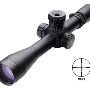 BLEMISHED Leupold Mark 4 ER/T Rifle Scope - 6.5-20x50mm M5 Dial Type Front Focal Mil-Dot Reticle Matte