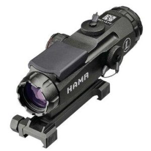 BLEMISHED Leupold Mark 4 HAMR Rifle Scope (Incl. Flat Top Mount) - 4x24mm CM-R2 Illum. Reticle Matte