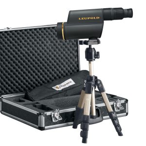 BLEMISHED Leupold GR 12-40x60mm HD Spotting Scope Kit Shadow Gray