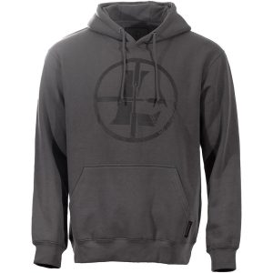 Leupold Distressed Reticle Hoodie Gunmetal 3XL