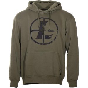Leupold Distressed Reticle Hoodie Ash Green 2XL
