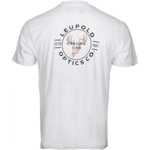 Leupold Buck Country Short Sleeve Shirt White M