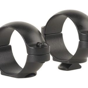 Leupold 2-Piece STD Windage Adjustable Steel Rings 1" Super Low Matte