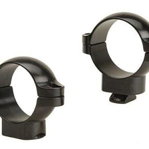 Leupold 2-Piece STD Windage Adjustable Steel Rings 1" Medium Gloss