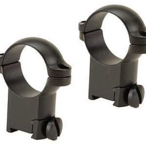Leupold 2-Piece Solid Steel Ringmounts - Sako 1" Super High Matte Black